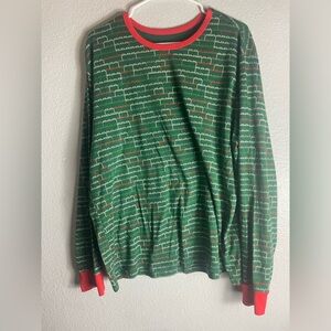 Lego Green Shirt with Red Trim